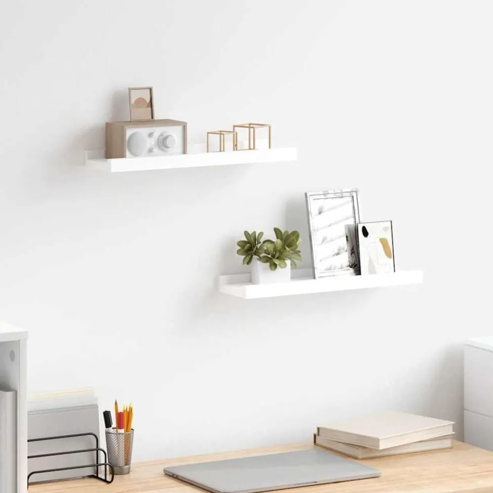 Fotoplanken 2 st 40x9x3 cm MDF>vidaXL Best