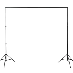Camera & Optiek*vidaXL Fotostudio set met 5 gekleurde achtergronden & 2 paraplu's