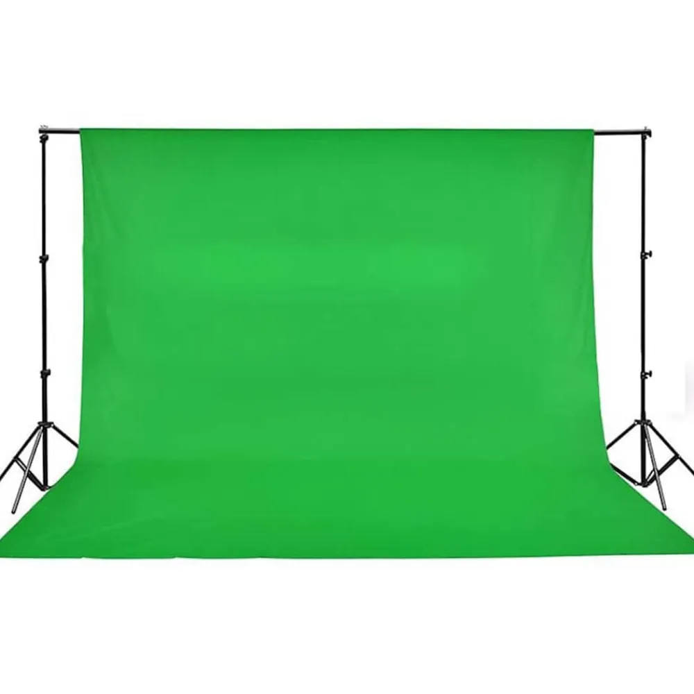 Camera & Optiek*vidaXL Fotostudioset met verlichtingsset, achtergrond en reflector