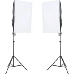 Fotostudioset met verlichtingsset, achtergrond en reflector>vidaXL Best