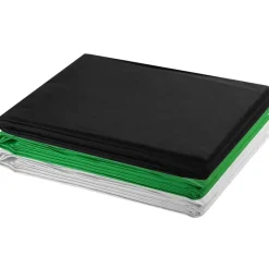Fotostudioset met 3 katoenen achtergronden en frame 3x5 m><noscript><img width=