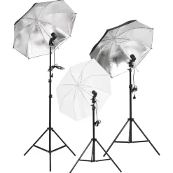 Camera & Optiek*vidaXL Fotostudioset met verlichtingsset en achtergrond