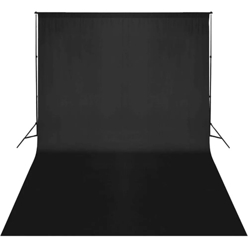 Camera & Optiek*vidaXL Fotostudioset met verlichtingsset, achtergrond en reflector
