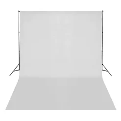 Fotostudioset met verlichtingsset, achtergrond en reflector><noscript><img width=