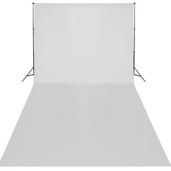 Camera & Optiek*vidaXL Fotostudioset met verlichtingsset en achtergrond