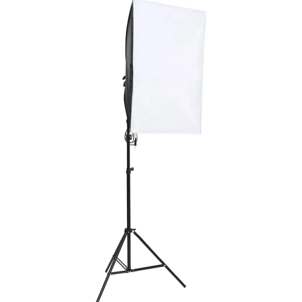 Camera & Optiek*vidaXL Fotostudioset met verlichtingsset en achtergrond