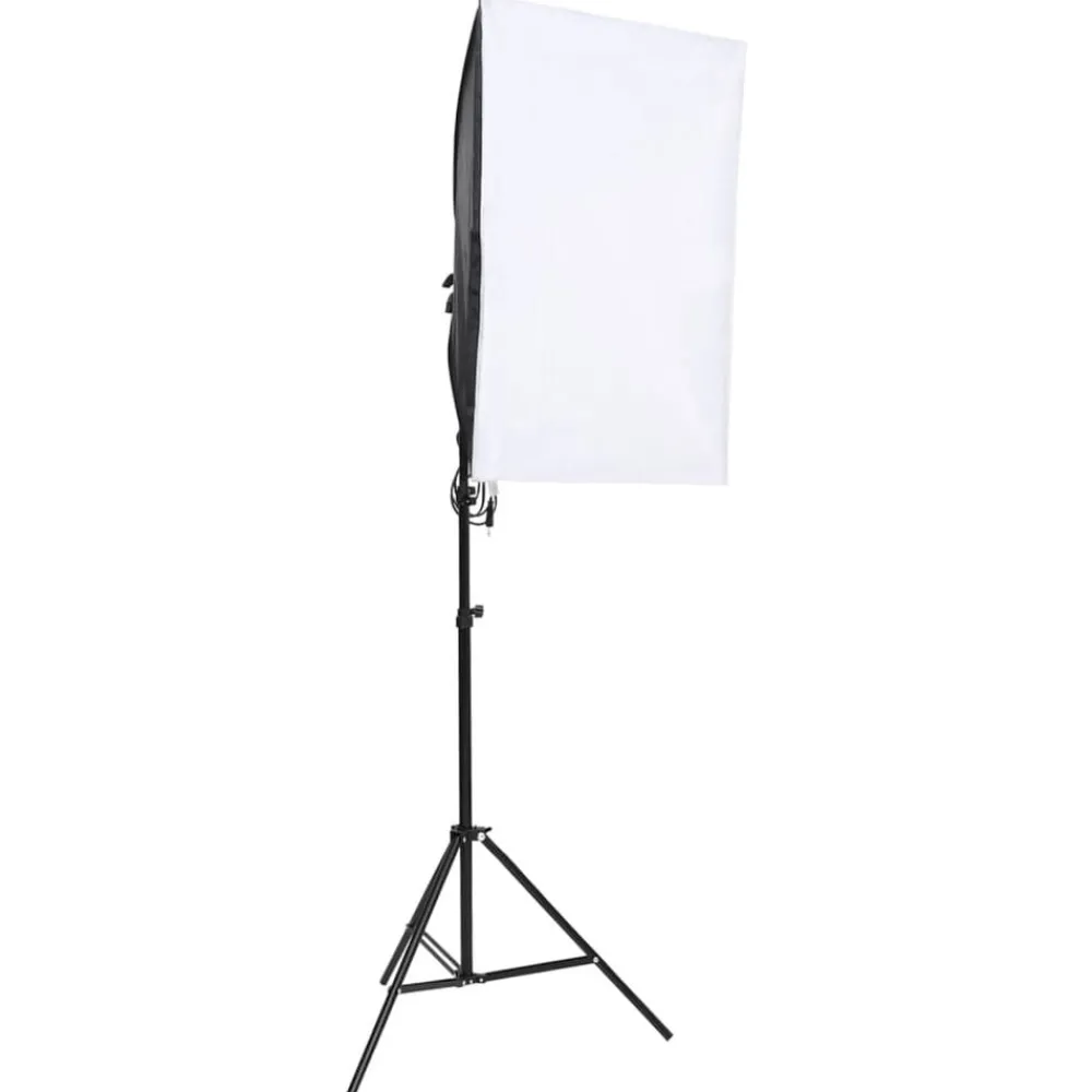 Camera & Optiek*vidaXL Fotostudioset met verlichtingsset en achtergrond