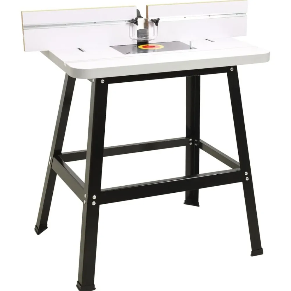 Freestafel 81x61x88 cm staal en MDF>vidaXL