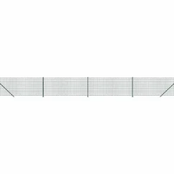 Tuinafscheidingen*vidaXL Gaashek met flens 1x10 m groen