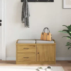 Gangbankje SANDNES 87x40x50 cm massief grenenhout><noscript><img width=