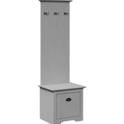 Gangkast met haken BODO 50x40x157 cm>vidaXL Online