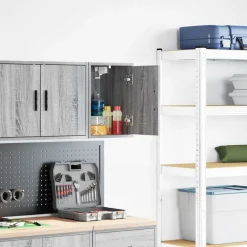 Garage wandkast bewerkt hout>vidaXL New
