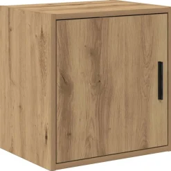 Industriële Opslag*vidaXL Garage wandkast bewerkt hout ambachtelijk eiken artisian oak