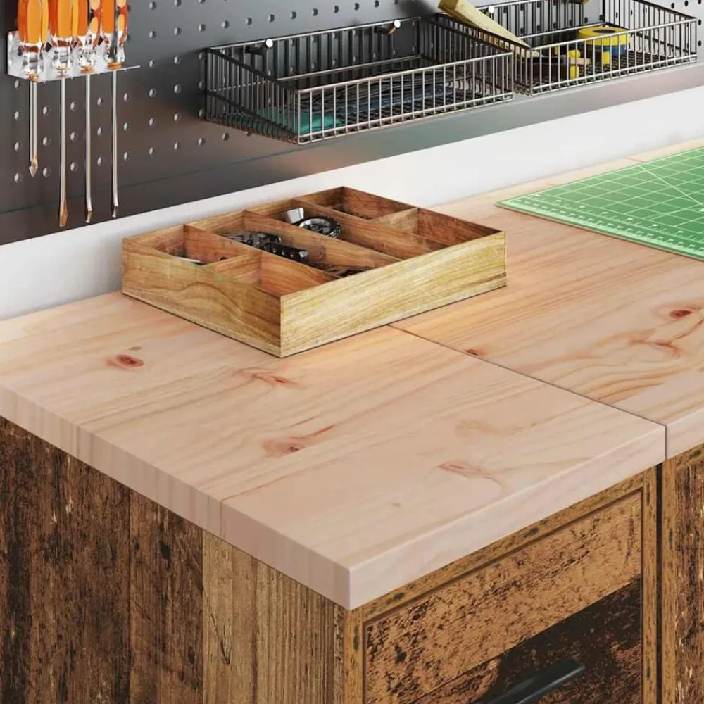 Industriële Opslag*vidaXL Garagekast 30x51x85 cm massief grenenhout Oud hout