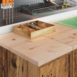 Garagekast 30x51x85 cm massief grenenhout><noscript><img width=