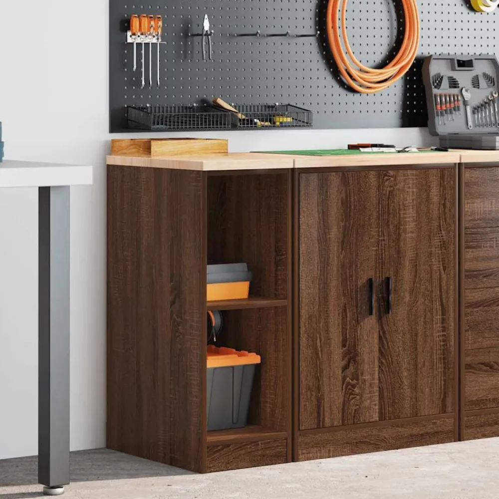 Garagekast 30x51x85 cm massief grenenhout ig>vidaXL Outlet