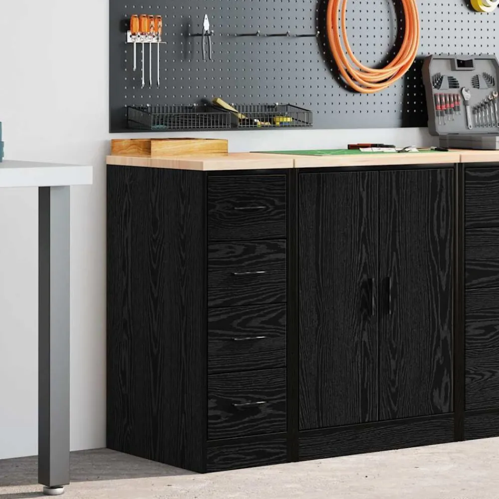 Garagekast 30x51x85 cm massief grenenhout>vidaXL Clearance