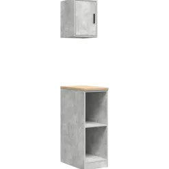 Garagekasten 2 st bewerkt hout>vidaXL Best