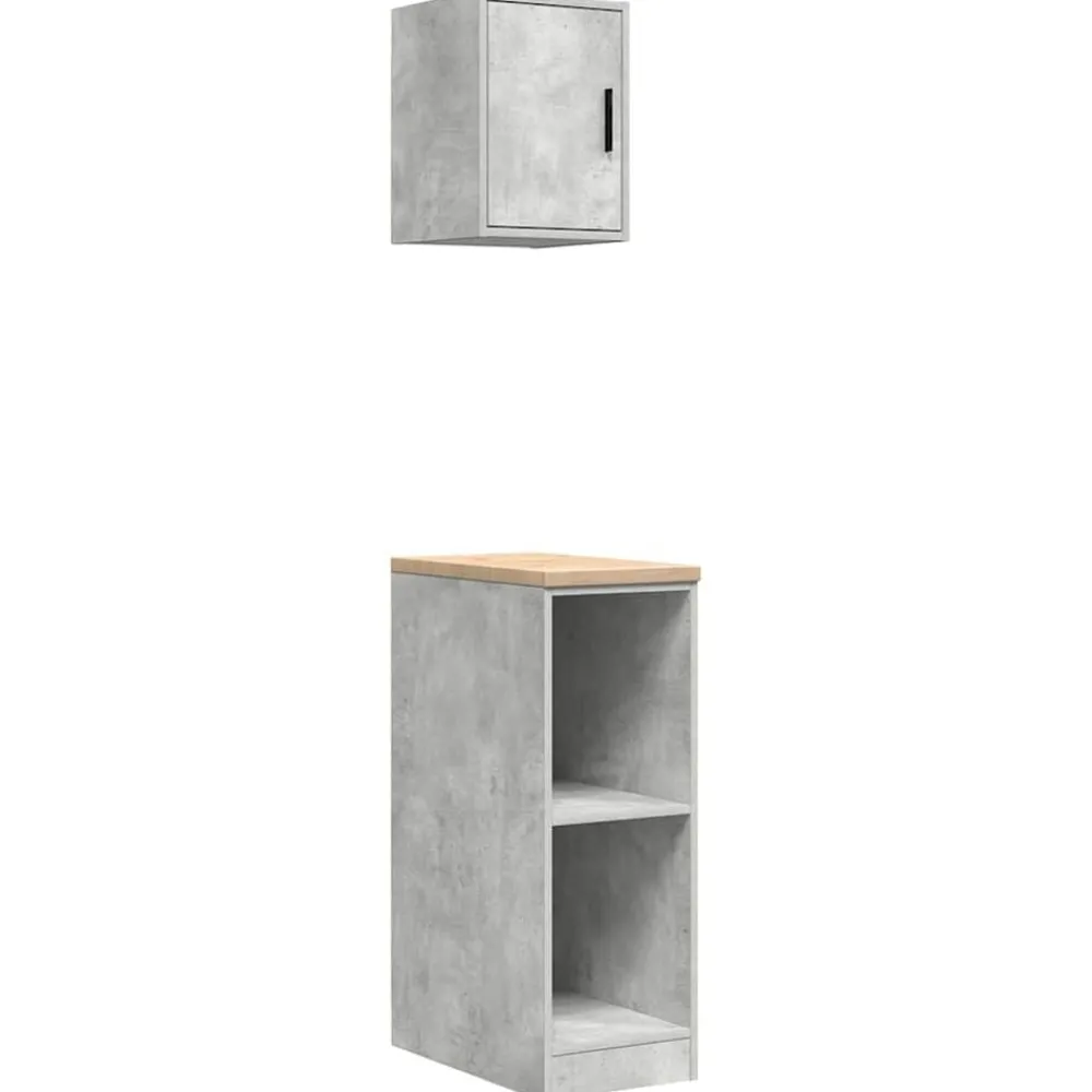 Garagekasten 2 st bewerkt hout>vidaXL Best