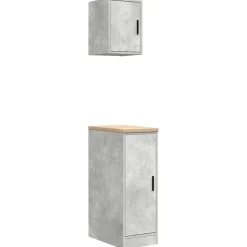 Garagekasten 2 st bewerkt hout>vidaXL Outlet
