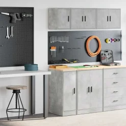 Garagekasten 2 st bewerkt hout>vidaXL Outlet