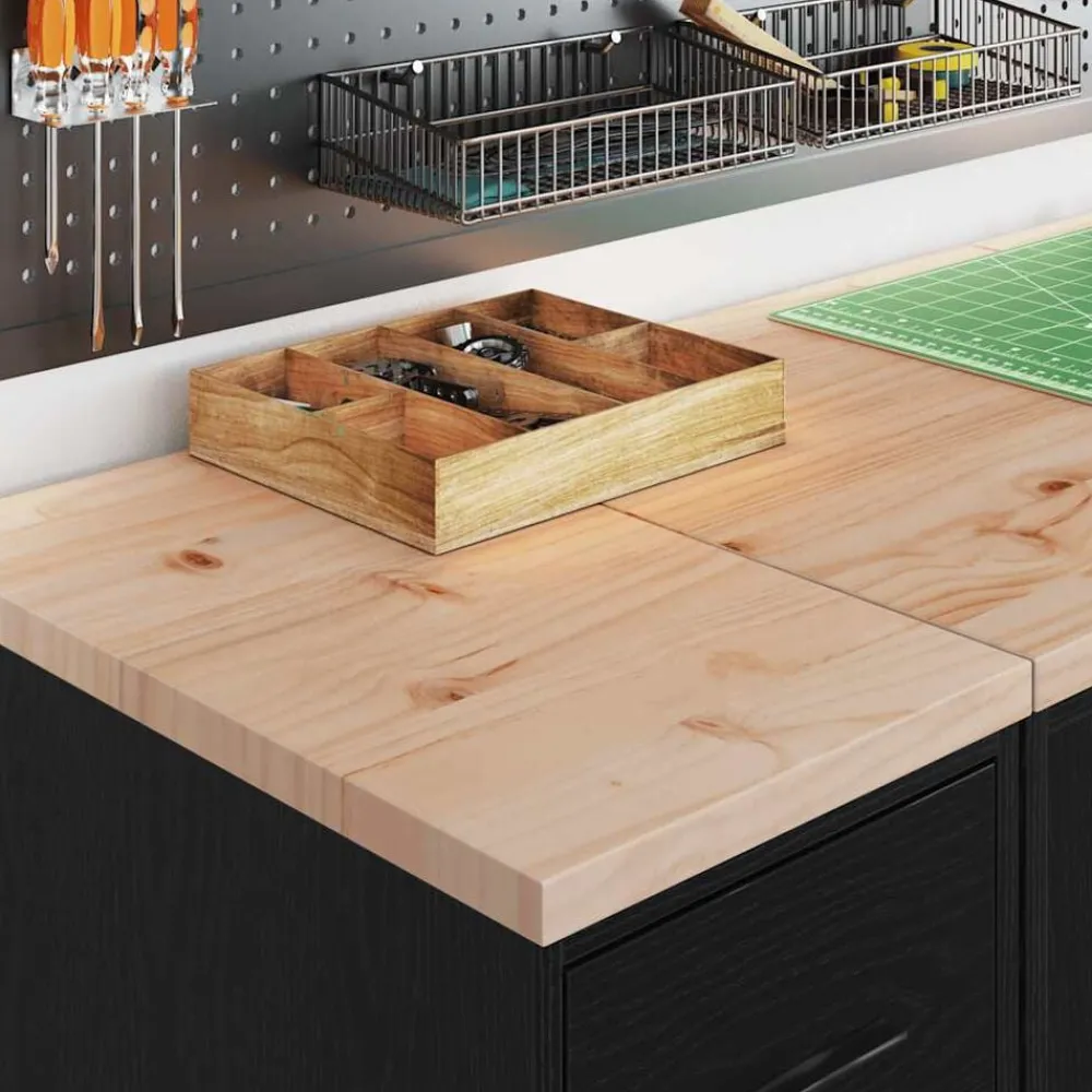 Industriële Opslag*vidaXL Garagekasten 2 st spaanplaat Zwart