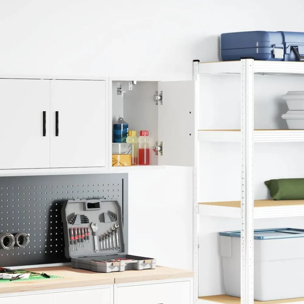 Garagewandkast bewerkt hout>vidaXL New