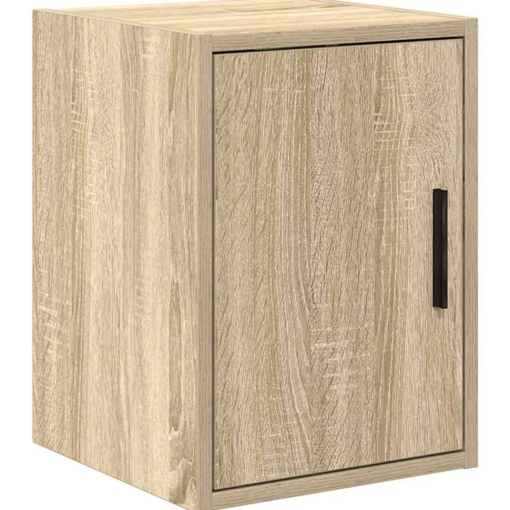 Industriële Opslag*vidaXL Garagewandkast sonoma bewerkt hout eikenkleurig Sonoma eiken