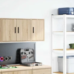 Industriële Opslag*vidaXL Garagewandkast sonoma bewerkt hout eikenkleurig Sonoma eiken