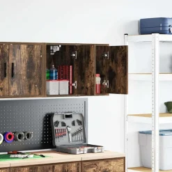 Garagewandkasten 2 st Spaanplaat hout>vidaXL Online