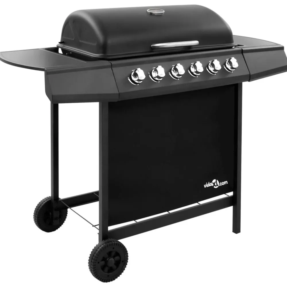 Gasbarbecue met 6 branders>vidaXL Outlet