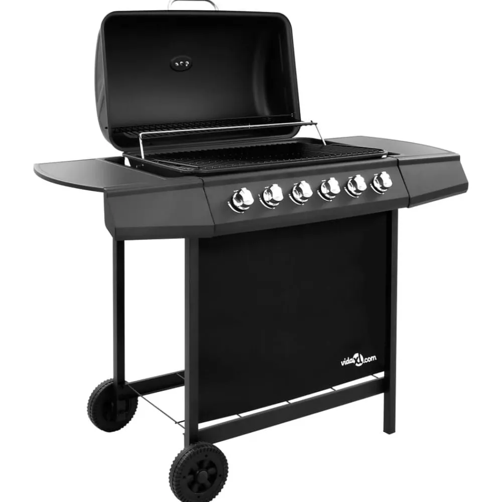 Gasbarbecue met 6 branders>vidaXL Outlet