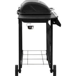 Keuken & Eetkamer*vidaXL Gasbarbecue-grill met 4 branders Zwart