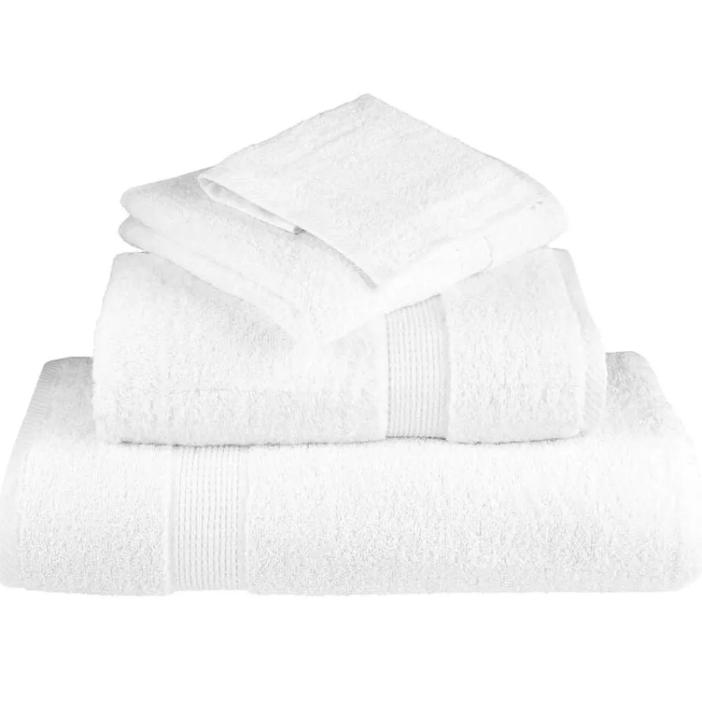 Linnengoed*vidaXL Gastendoek SOLUND 2 pcs 15 x 21 cm 550 gsm Wit