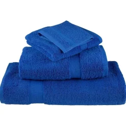 Linnengoed*vidaXL Gastendoek SOLUND 2 pcs 15 x 21 cm 550 gsm Blauw