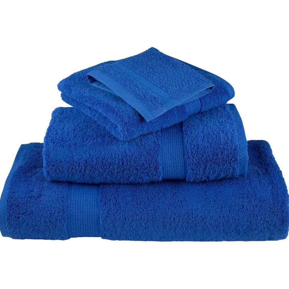 Linnengoed*vidaXL Gastendoek SOLUND 2 pcs 15 x 21 cm 550 gsm Blauw
