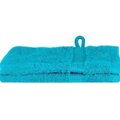Linnengoed*vidaXL Gastendoek SOLUND 2 pcs 15 x 21 cm 550 gsm Turquoise