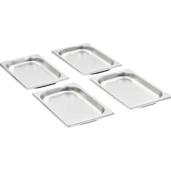 Keuken & Eetkamer*vidaXL Gastronormbakken 12 st GN 1/4 20 mm roestvrij staal
