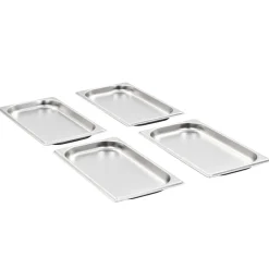 Gastronormbakken 12 st GN 1/3 20 mm roestvrij staal>vidaXL Discount