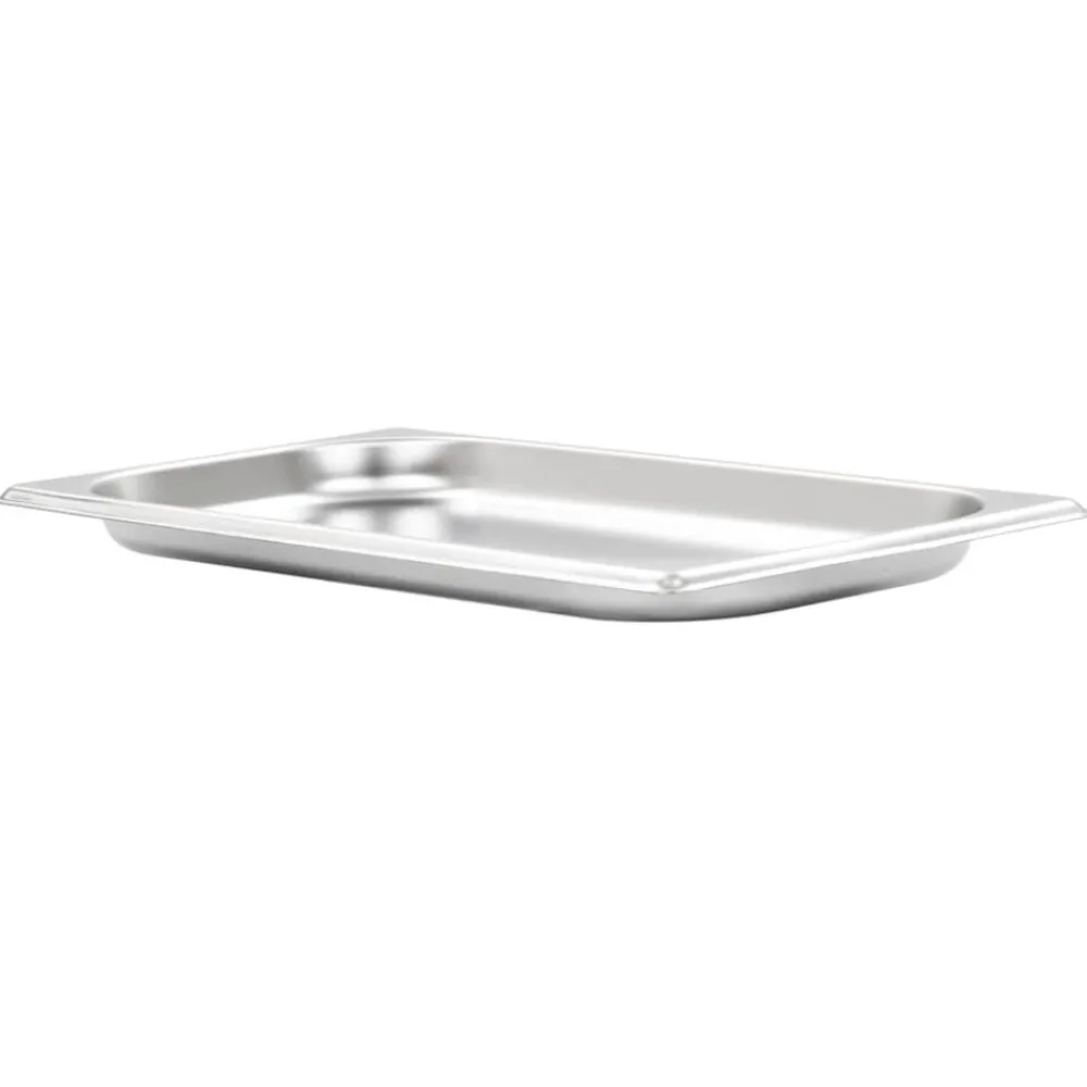 Gastronormbakken 12 st GN 1/3 20 mm roestvrij staal>vidaXL Discount
