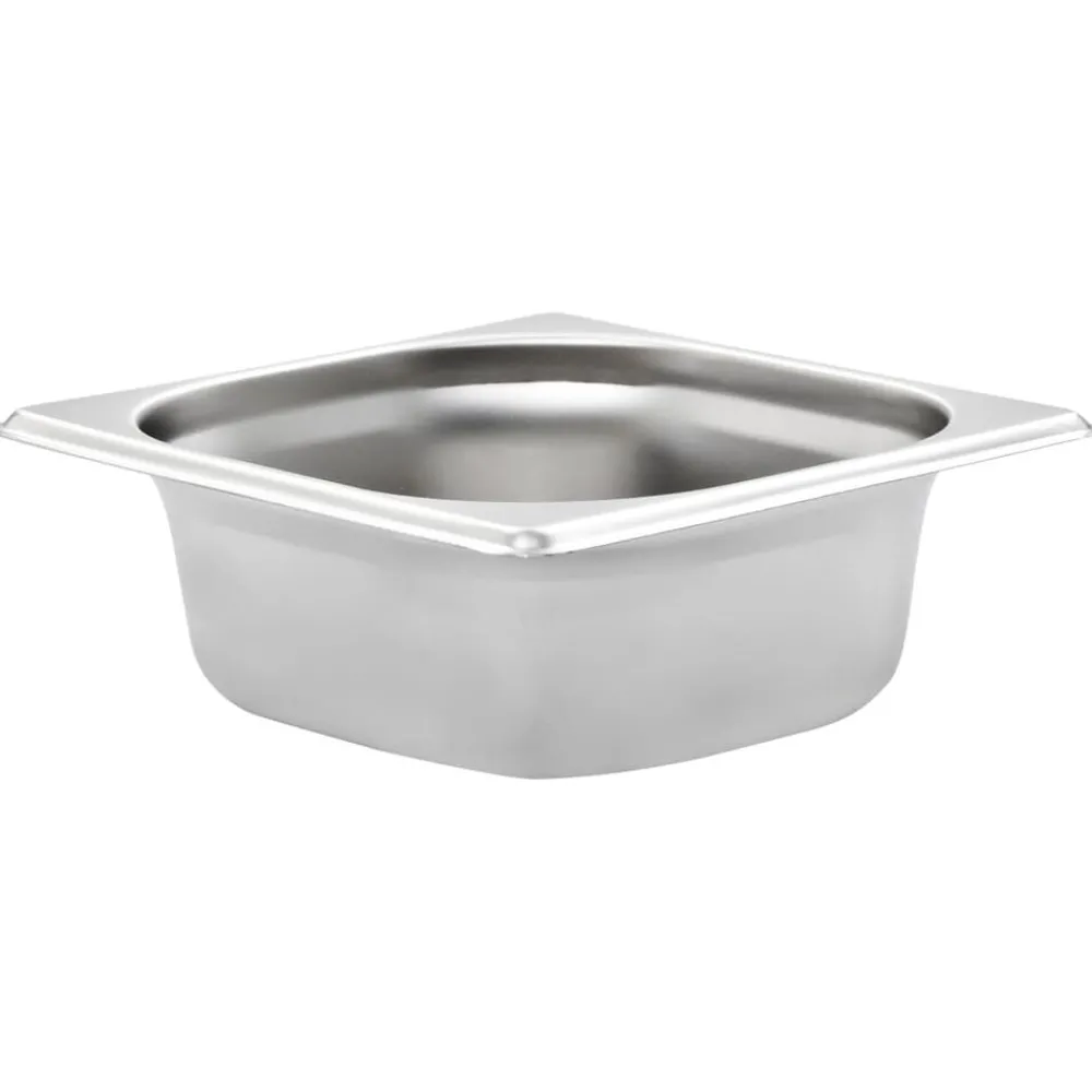 Keuken & Eetkamer*vidaXL Gastronormbakken 12 st GN 1/6 65 mm roestvrij staal