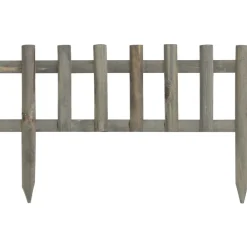 Gazonranden 10 st 4,4 m vurenhout>vidaXL Outlet