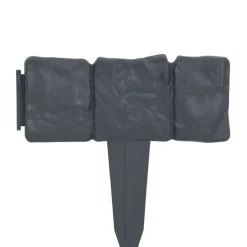 Gazonranden 41 st steen-look 10 m kunststof><noscript><img width=