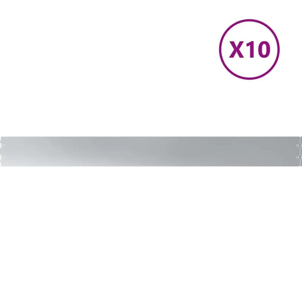 Gazonranden 10 st 10x103 cm>vidaXL New