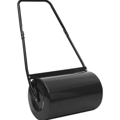 Tuin & Gazon*vidaXL Gazonroller 50 L 63 cm Zwart
