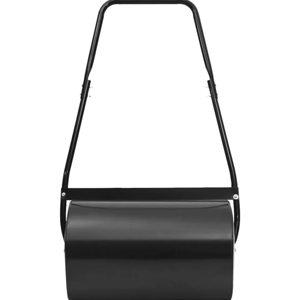 Tuin & Gazon*vidaXL Gazonroller 50 L 63 cm Zwart