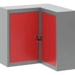Gereedschapskast met plank en Grijs 55 x 55 x 55 cm>vidaXL Hot