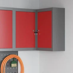 Gereedschapskast met plank en Grijs 55 x 55 x 55 cm>vidaXL Hot