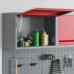 Gereedschapskast met opslag en Grijs 50 x 25 x 35 cm><noscript><img width=