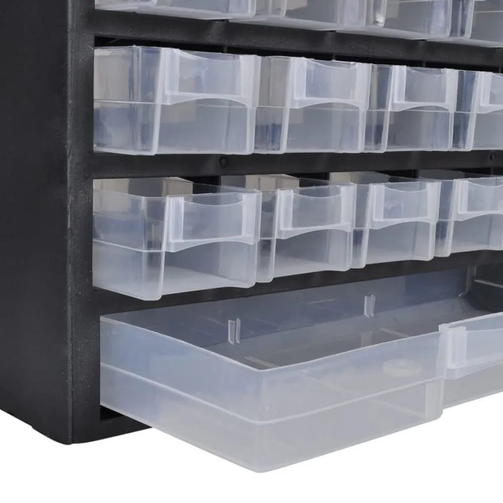 Gereedschapsorganizer met 41 lades kunststof 2 st>vidaXL New